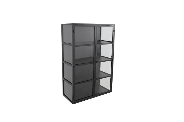 Phoebe Display Cabinet in Metal - for wall or...