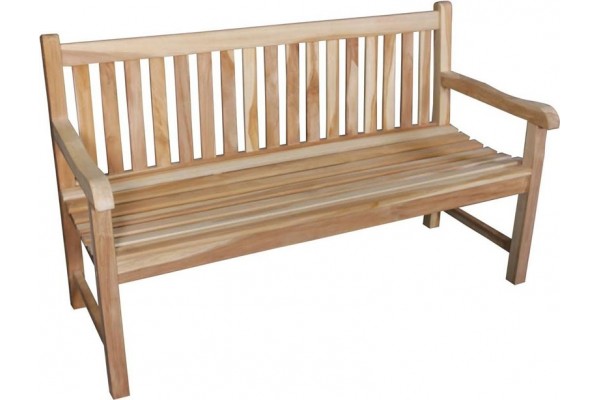 Solo Bench 3-person 150 cm - Classic Teak