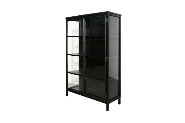 Stege Display Cabinet in Metal - wall/floor -...