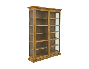 Oliver double Cabinet brown 2