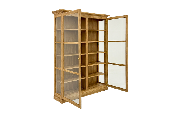 Oliver double Cabinet brown