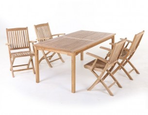 Mia Teak Furniture Set –...