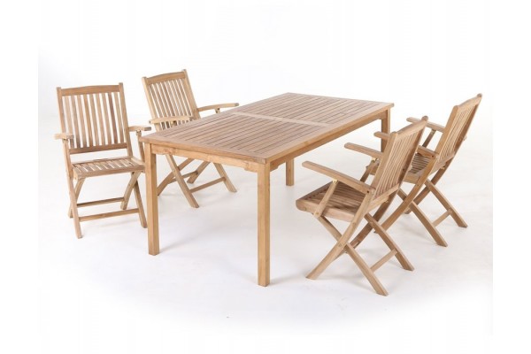 Mia Teak Furniture Set – Solid Core Teak