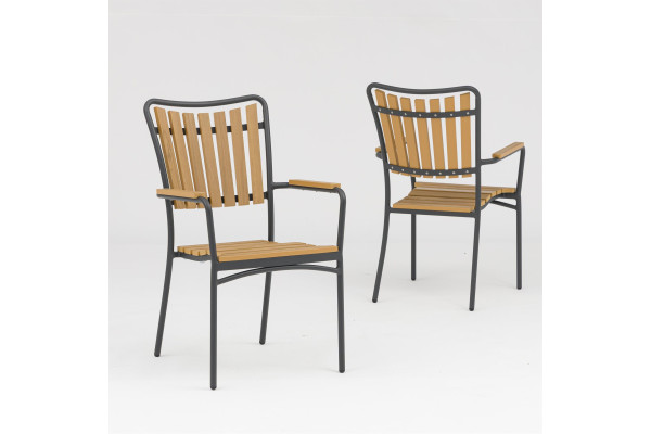 DaneLine Adam garden furniture set w/6 chairs...