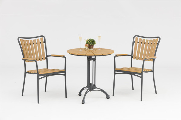 DaneLine Adam Café set 70 w/2 chairs - Nonwood...