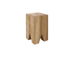 Teak Stool SQUARE – 4 Legs 2