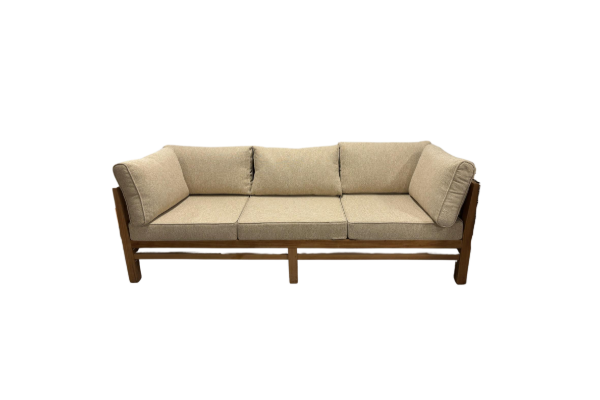 Colorado 3 seater sofa w/cushions - ASPEN BEIGE