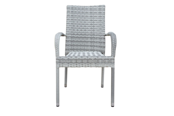 Geneva chair light grey 2 lines