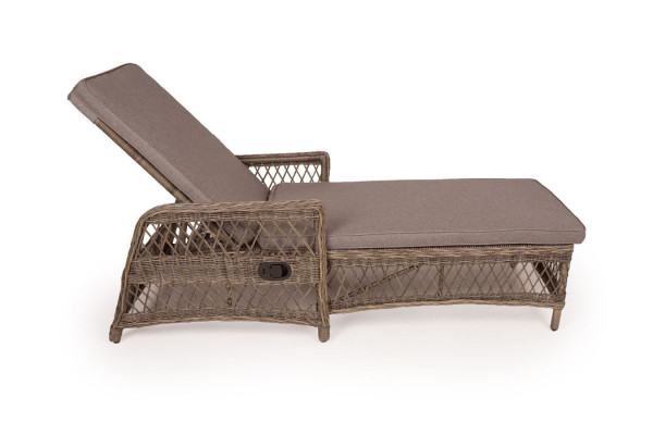 Valencia Sunbed - Brown