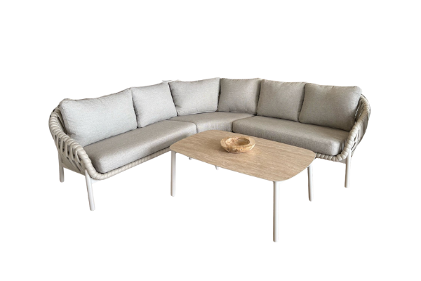 Tokyo Corner Lounge Set – incl. Cushions and Table