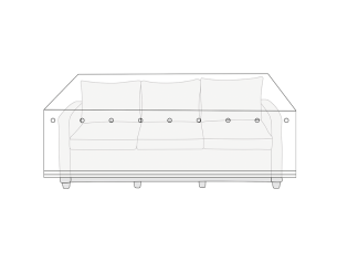 Cover for Lounge Sofa – 3...