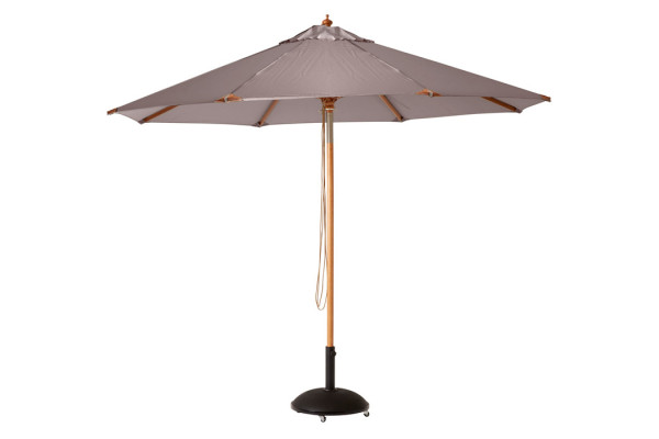 Parasol auténtico Ø3,3 M - Taupe Olefina
