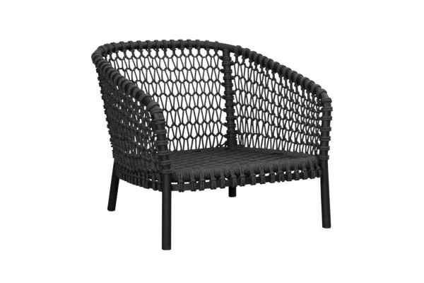 Cane-line Ocean large lounge chair - Dark grey
