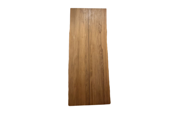 Plank table top - natural edges without gap -...