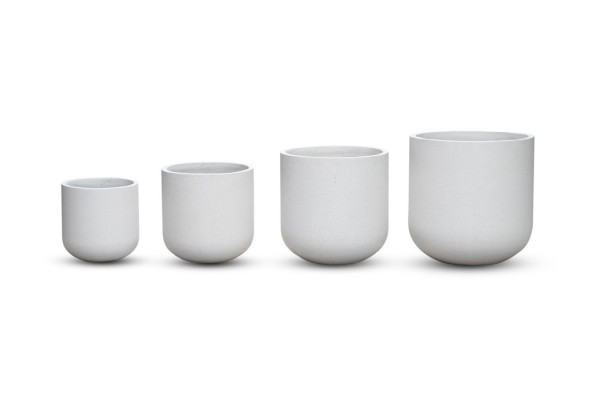 Maceta Hanoi Terrazzo Cream Ø44x44 cm