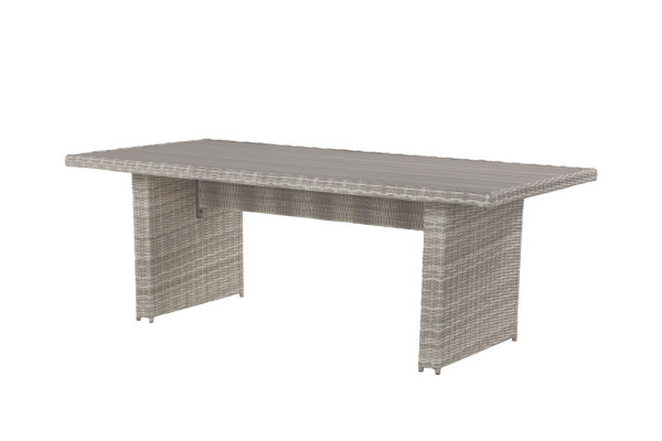 Conjunto de muebles de jardín Rio gris claro -...