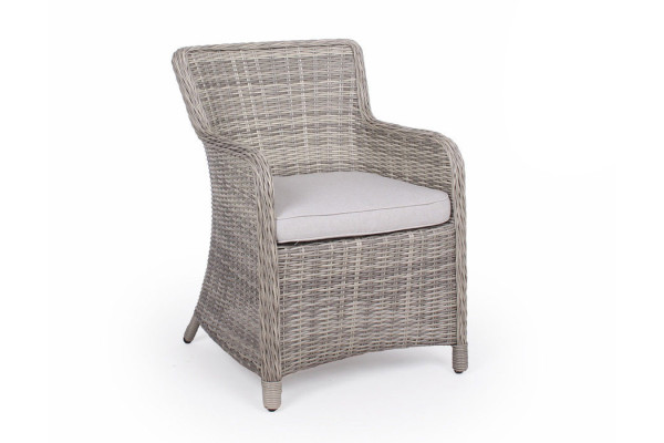 Conjunto de muebles de jardín Rio gris claro -...