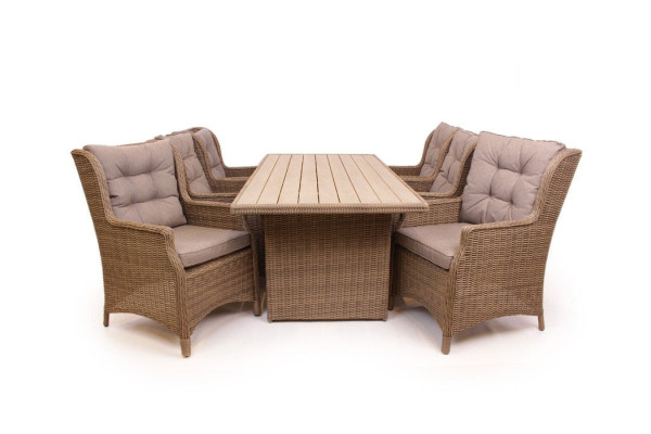 Rio Dusty Garden Furniture Set w/6 Lounge...
