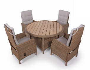 Rio dusty garden set w/4...