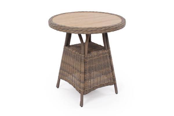 Rio Dusty Café Set w/2 Reclining Chairs – Ø 70 cm