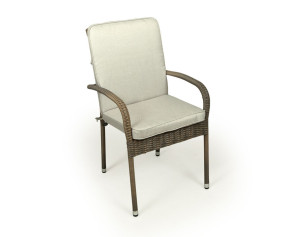 Monaco Lowback Cushion GREY