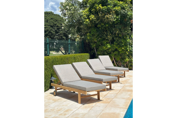 Ontario Sunbed CORE TEAK