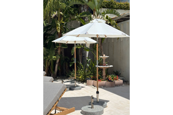 Sienna Parasol NATURE – Ø2 m - w/ tilt