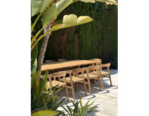 Hercules Teak Plankebord - 100x290 cm 2