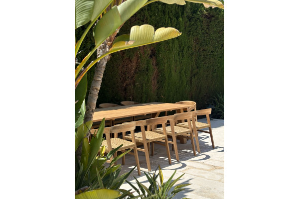 Hercules Table CORE TEAK – 100x290 cm