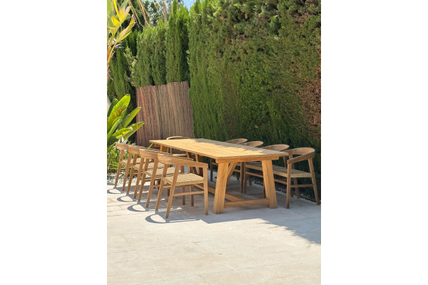 Hercules Table CORE TEAK – 100x290 cm