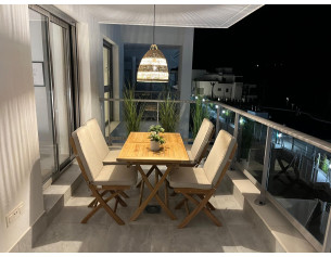 Mia Folding Chair CORE TEAK 2