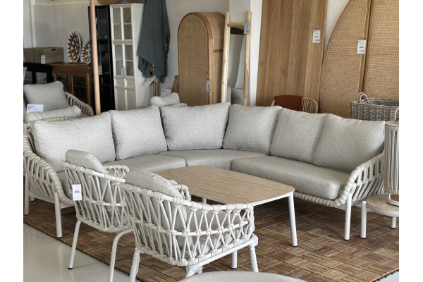 Tokyo Corner Lounge Set – incl. Cushions and Table