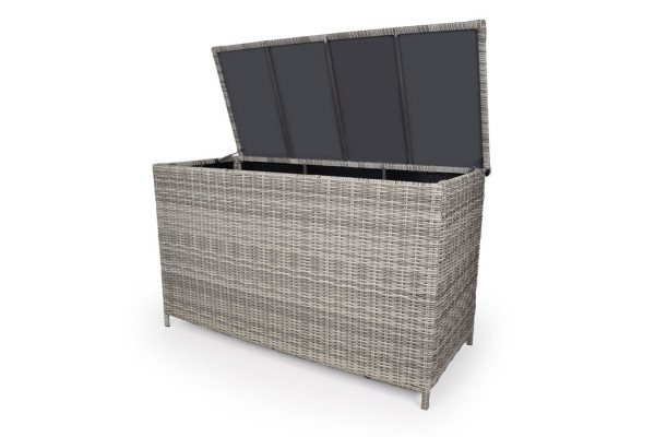 Talas Cushion box LARGE - LIGHT GRAY wicker...
