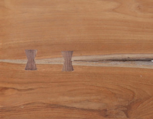 Mika Tabletop 90x200 + teak... 2