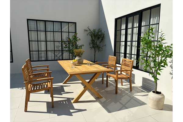 Chadstone Garden Furniture Set – w/ Pala Chairs...