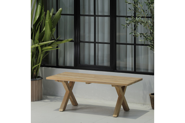 Cala Sofa Table with X legs