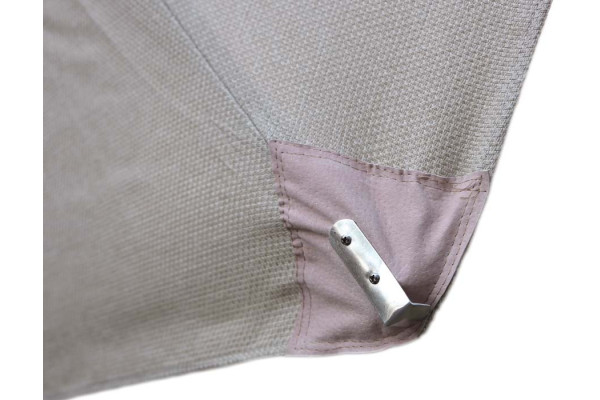 Savanna Parasol 3 x 3 m Beige Olefin fabric