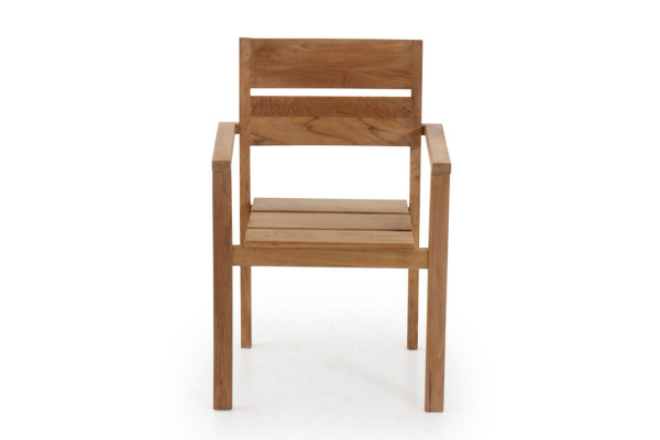 Hercules chair with armrest - Core teak