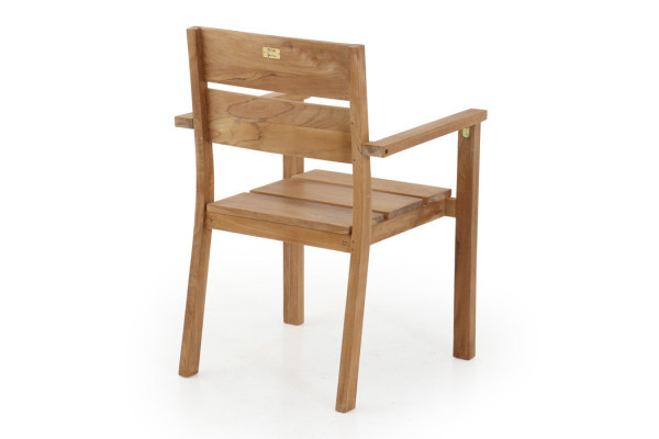 Hercules chair with armrest - Core teak