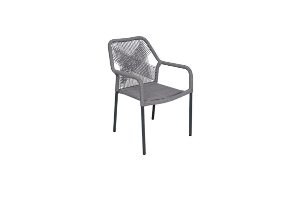 Naomi Stacking Chair Anthracite