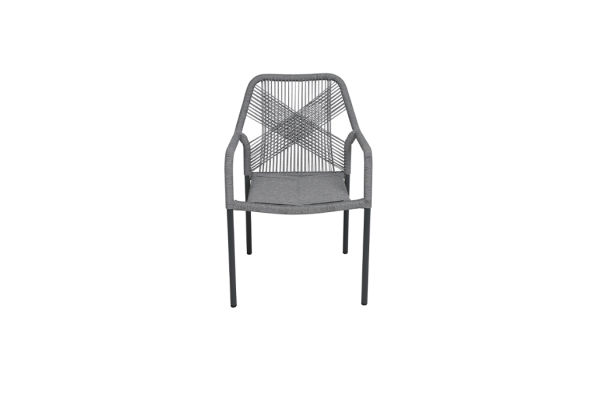 Naomi Stacking Chair Anthracite