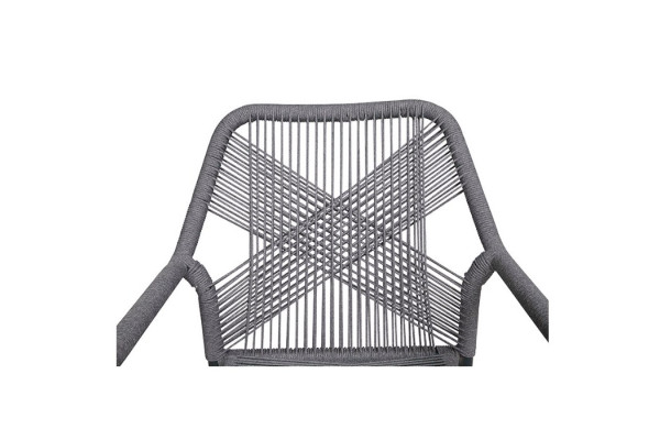 Naomi Stacking Chair Anthracite