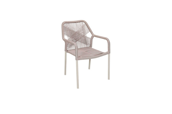 Naomi Stacking Chair Sandy grey