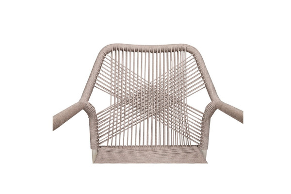 Naomi Stacking Chair Sandy grey