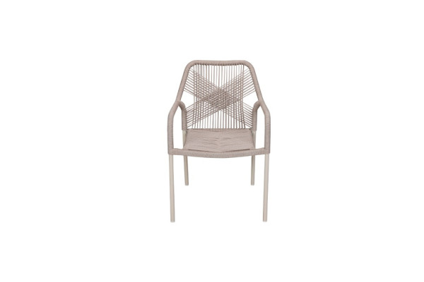 Naomi Stacking Chair Sandy grey