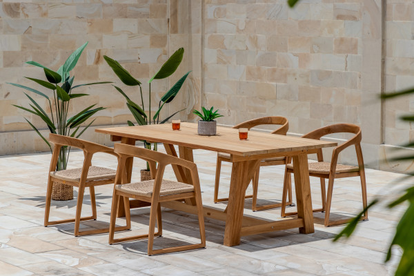 Hercules Garden Furniture Set – 200 cm Table w/...