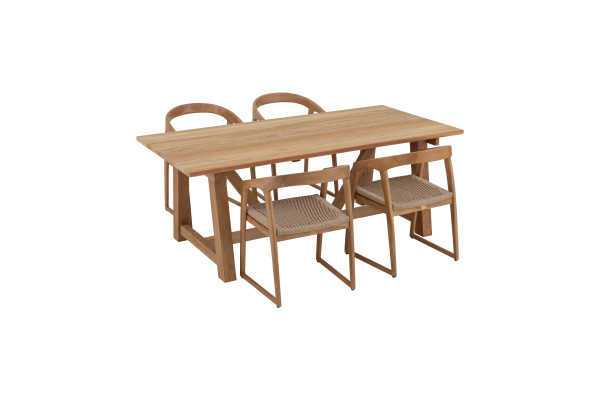 Hercules Garden Furniture Set – 200 cm Table w/...