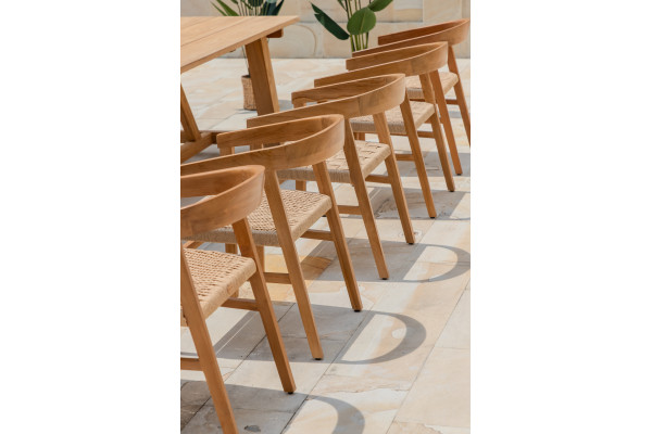 Hercules Garden Furniture Set – 400 cm Table,...