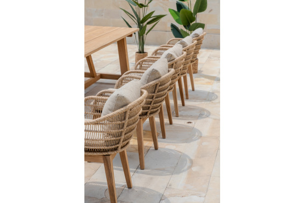 Hercules Garden Furniture Set – 400 cm Table,...