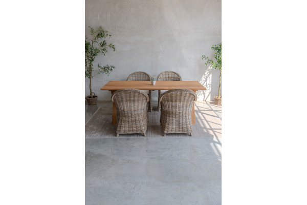 Elena Table Top – 246x100 cm Plank Design, Live...